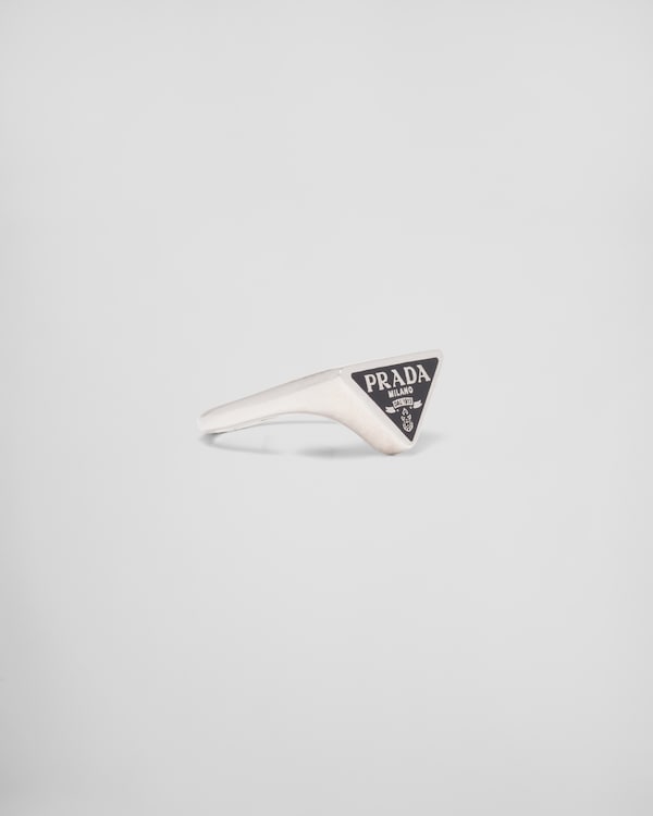 Prada Symbole 戒指 - 黑色 Prada Symbole 戒指 - 黑色