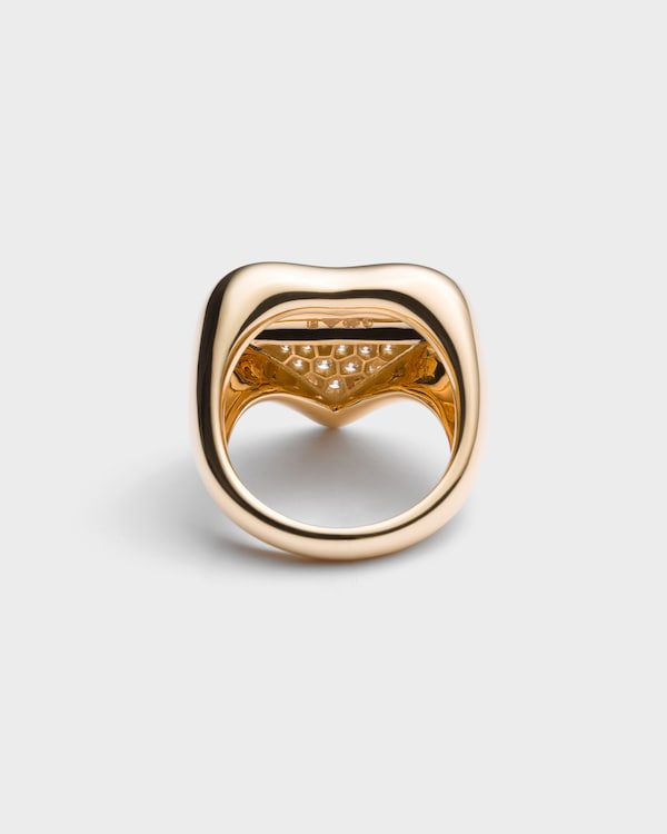 Eternal Gold ring - yellow gold and diamonds - Gold/White Eternal Gold ring - yellow gold and diamonds - Gold/White