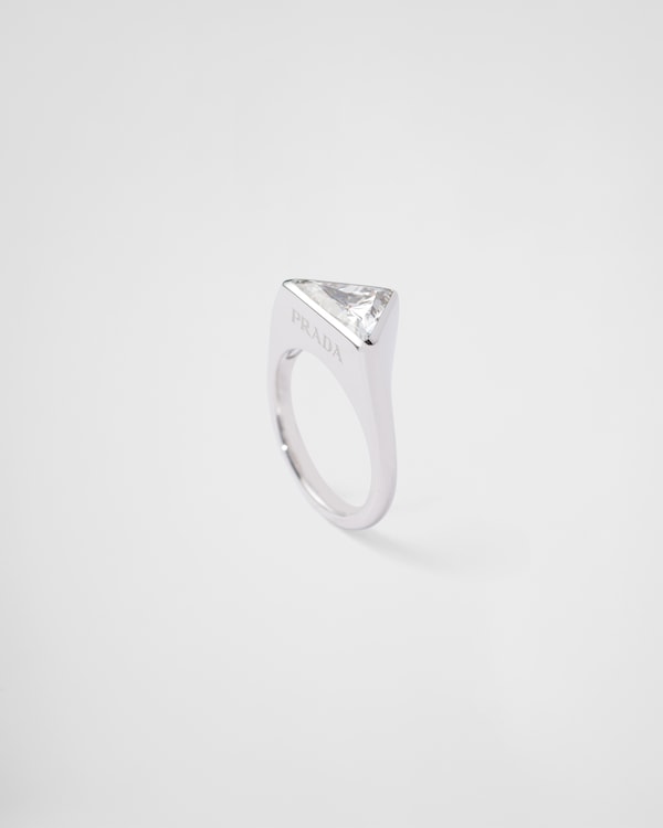 Eternal Gold戒指 - 白金镶培育钻 - White Gold/ White Eternal Gold戒指 - 白金镶培育钻 - White Gold/ White