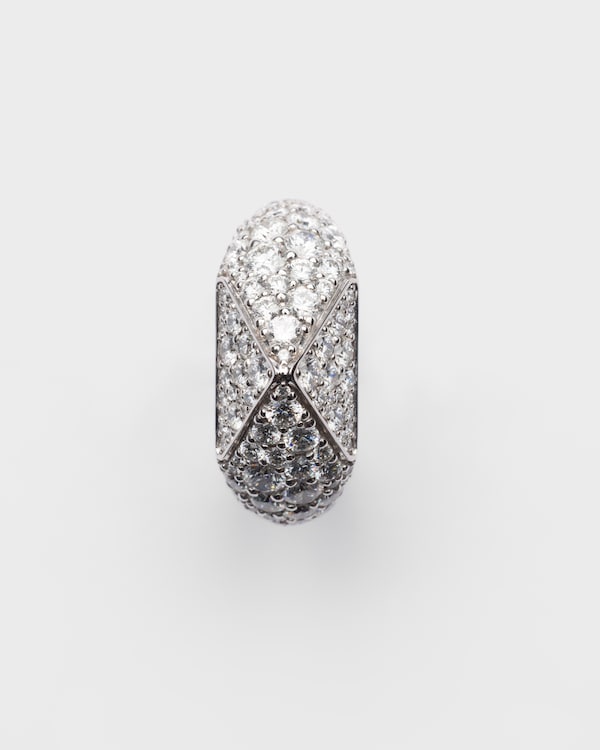 Eternal Gold 戒指 - 18K白金和钻石 - White Gold/ White Eternal Gold 戒指 - 18K白金和钻石 - White Gold/ White