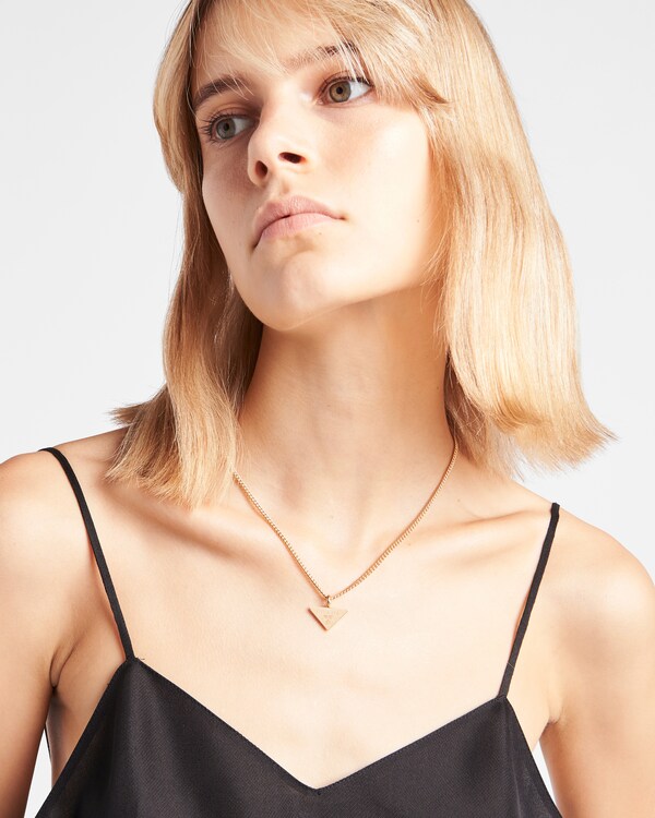 Eternal Gold pendant necklace in yellow gold - Gold Eternal Gold pendant necklace in yellow gold - Gold