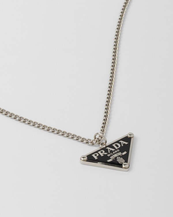 Prada Symbole 项链 - 黑色 Prada Symbole 项链 - 黑色