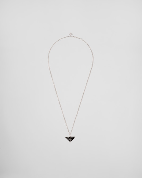 Prada Symbole 项链 - 黑色 Prada Symbole 项链 - 黑色