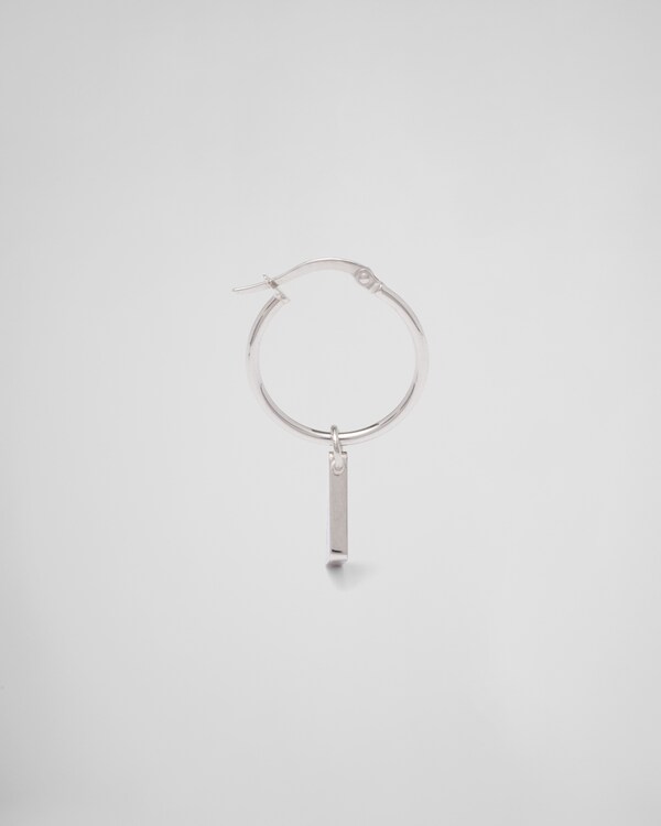 Prada Symbole 耳环 - 黑色 Prada Symbole 耳环 - 黑色