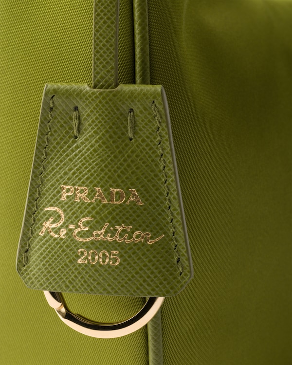 Prada Re-Edition 2005 再生尼龙迷你手袋 - 常春藤绿 Prada Re-Edition 2005 再生尼龙迷你手袋 - 常春藤绿
