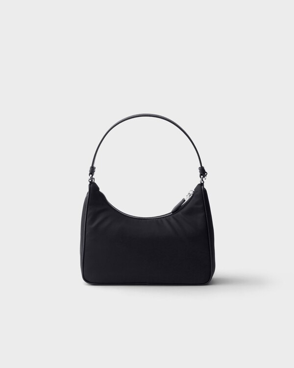 Prada Re-Edition 2005 Re-Nylon and Saffiano mini bag - Black Prada Re-Edition 2005 Re-Nylon and Saffiano mini bag - Black