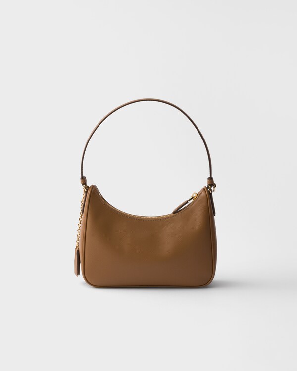 Prada Re-Edition 2005 Saffiano leather mini-bag - Caramel Prada Re-Edition 2005 Saffiano leather mini-bag - Caramel