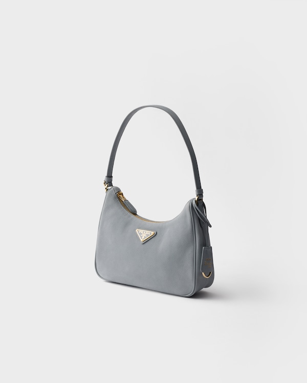 Prada Re-Edition 2005 皮革迷你手袋 - 雾霾蓝 Prada Re-Edition 2005 皮革迷你手袋 - 雾霾蓝