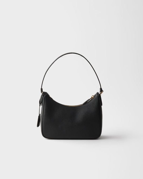 Prada Re-Edition 2005 Saffiano皮革迷你手袋 - 黑色 Prada Re-Edition 2005 Saffiano皮革迷你手袋 - 黑色