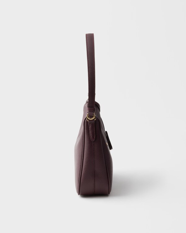 Prada Re-Edition 2005 Saffiano皮革迷你手袋 - 酒红色 Prada Re-Edition 2005 Saffiano皮革迷你手袋 - 酒红色