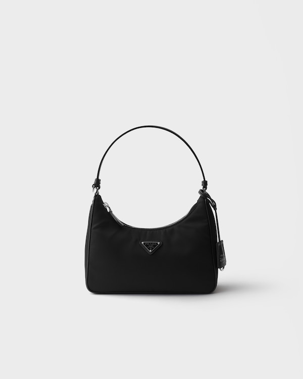 Prada Re-Edition 2005 Re-Nylon and Saffiano mini bag - Black Prada Re-Edition 2005 Re-Nylon and Saffiano mini bag - Black