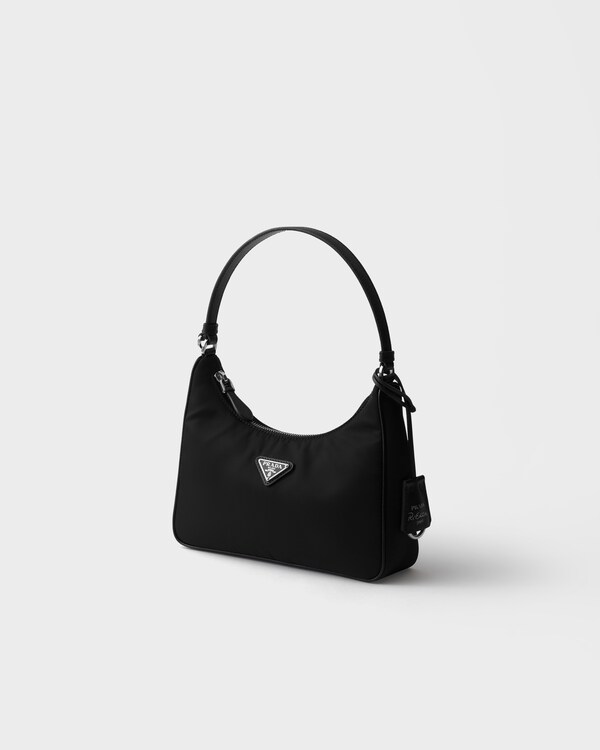 Prada Re-Edition 2005 Re-Nylon and Saffiano mini bag - Black Prada Re-Edition 2005 Re-Nylon and Saffiano mini bag - Black