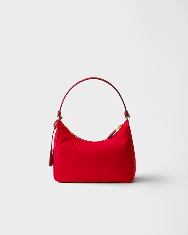Prada Re-Edition 2005 Re-Nylon and Saffiano mini bag - Red Prada Re-Edition 2005 Re-Nylon and Saffiano mini bag - Red