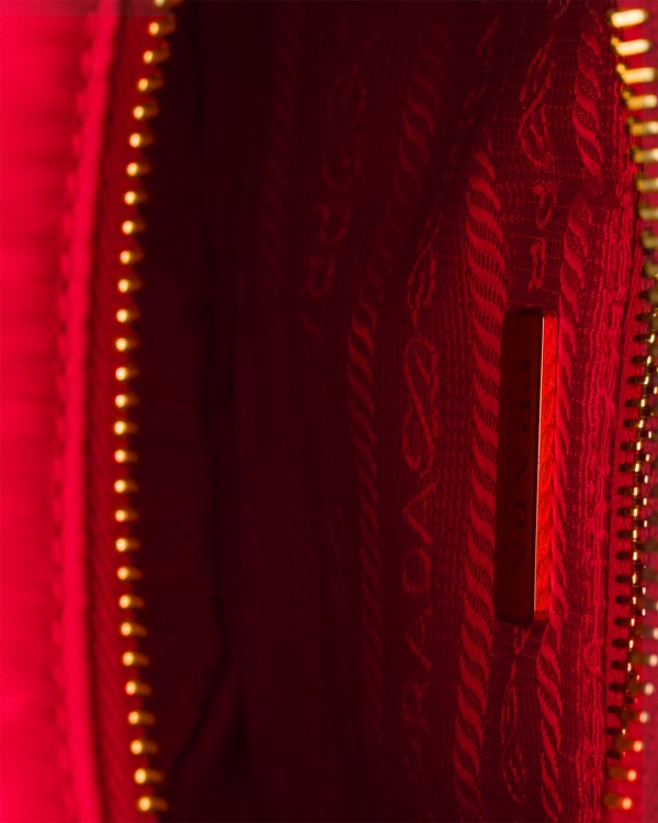 Prada Re-Edition 2005 Re-Nylon and Saffiano mini bag - Red Prada Re-Edition 2005 Re-Nylon and Saffiano mini bag - Red