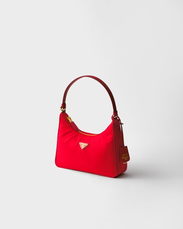 Prada Re-Edition 2005 Re-Nylon and Saffiano mini bag - Red Prada Re-Edition 2005 Re-Nylon and Saffiano mini bag - Red