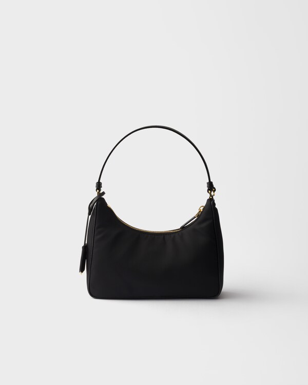 Prada Re-Edition 2005 Re-Nylon and Saffiano mini bag - Black Prada Re-Edition 2005 Re-Nylon and Saffiano mini bag - Black