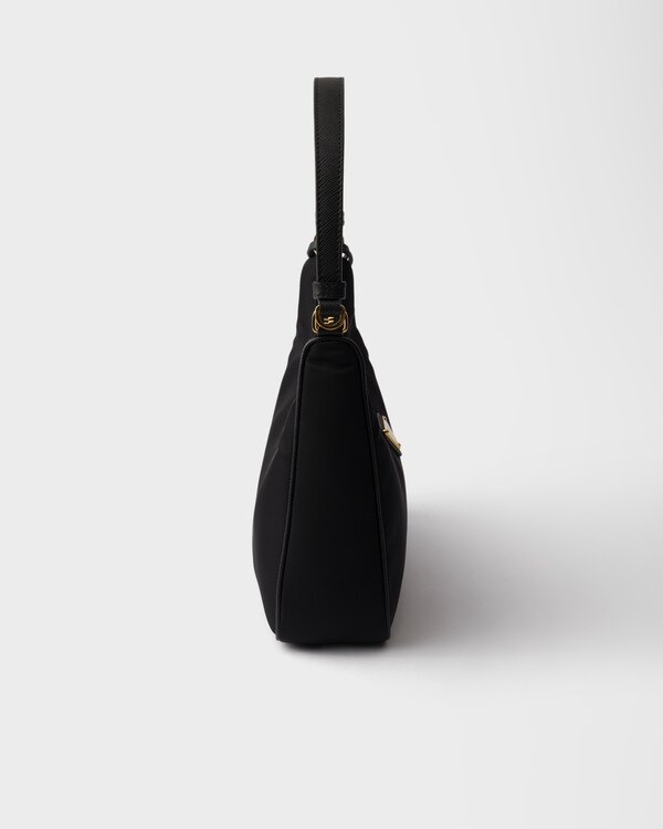 Prada Re-Edition 2005 Re-Nylon and Saffiano mini bag - Black Prada Re-Edition 2005 Re-Nylon and Saffiano mini bag - Black