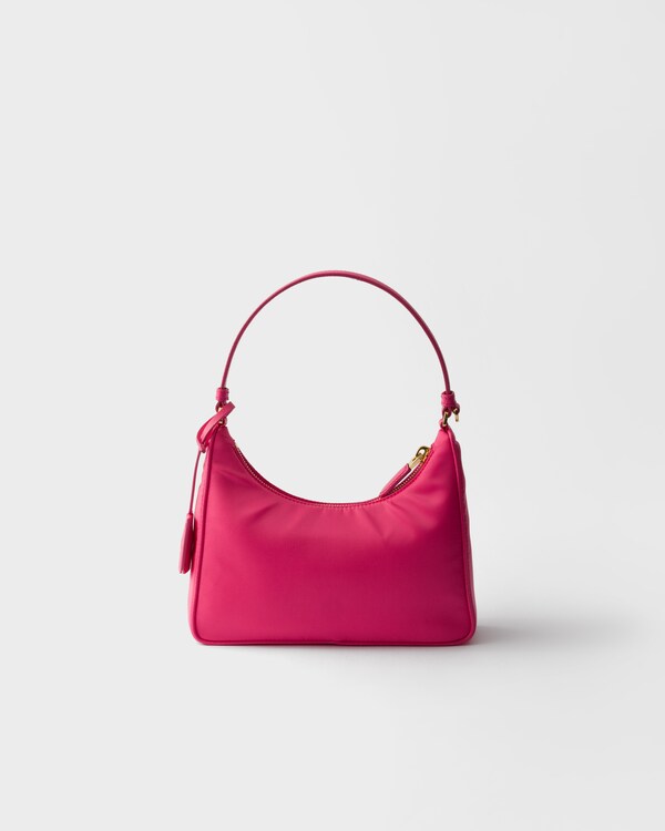 Prada Re-Edition 2005 Re-Nylon and Saffiano mini bag - Peony Pink Prada Re-Edition 2005 Re-Nylon and Saffiano mini bag - Peony Pink