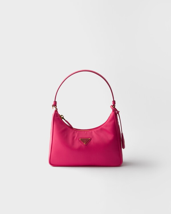 Prada Re-Edition 2005 Re-Nylon and Saffiano mini bag - Peony Pink Prada Re-Edition 2005 Re-Nylon and Saffiano mini bag - Peony Pink