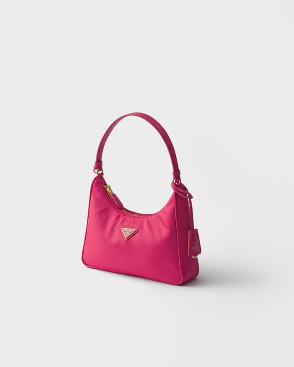 Prada Re-Edition 2005 Re-Nylon and Saffiano mini bag - Peony Pink Prada Re-Edition 2005 Re-Nylon and Saffiano mini bag - Peony Pink