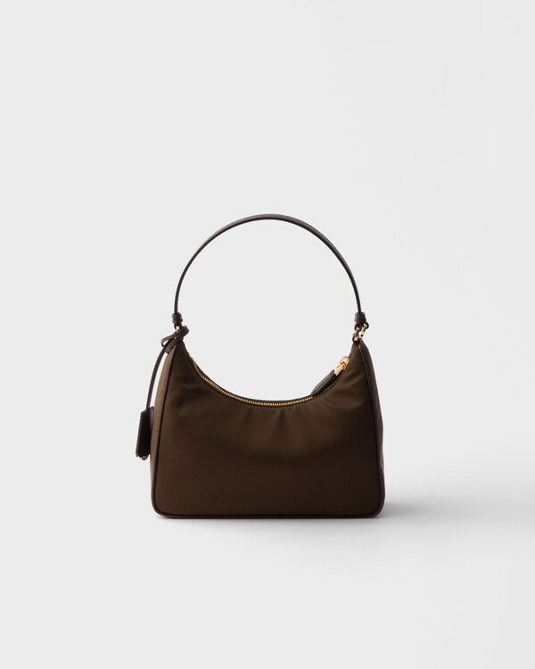 Prada Re-Edition 2005 Re-Nylon and Saffiano mini bag - Burnt Brown Prada Re-Edition 2005 Re-Nylon and Saffiano mini bag - Burnt Brown