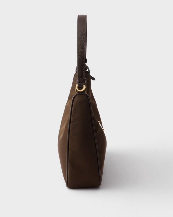 Prada Re-Edition 2005 Re-Nylon and Saffiano mini bag - Burnt Brown Prada Re-Edition 2005 Re-Nylon and Saffiano mini bag - Burnt Brown
