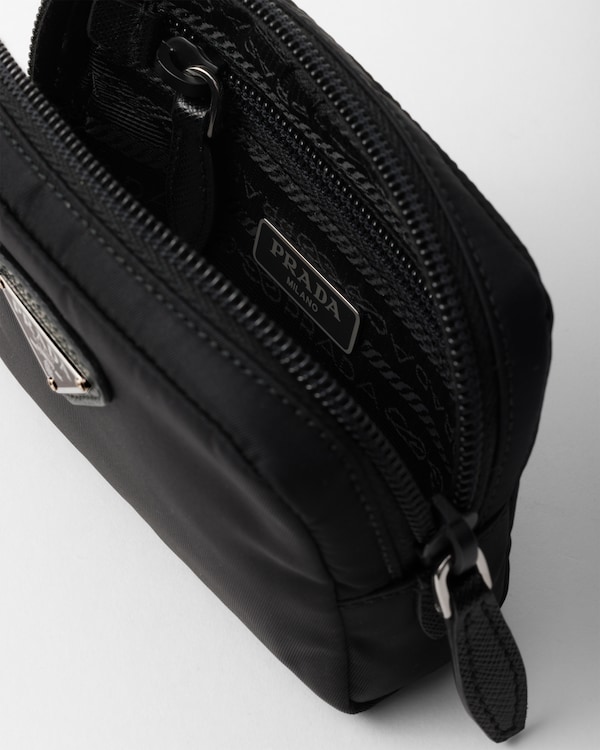 Micro Re-Nylon pouch - Black Micro Re-Nylon pouch - Black