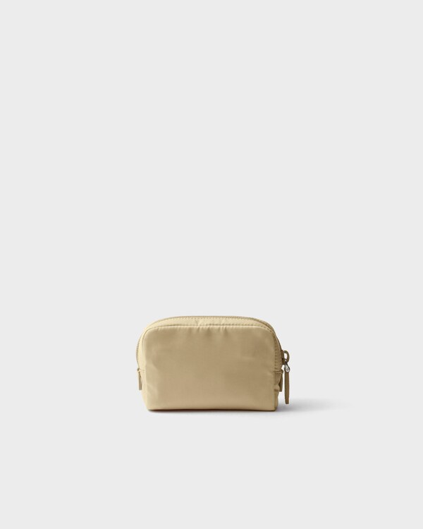 Micro Re-Nylon pouch - Camel Brown Micro Re-Nylon pouch - Camel Brown