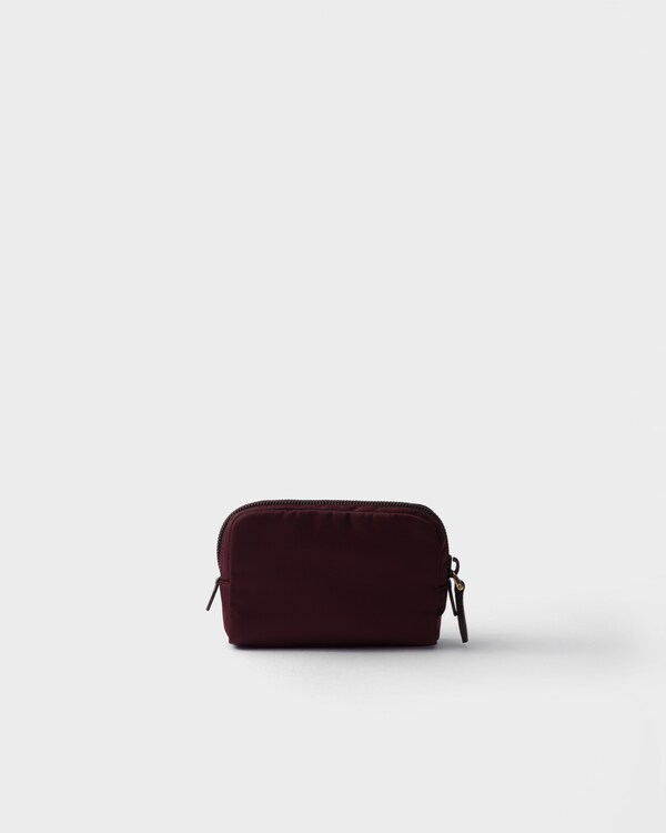 Micro Re-Nylon pouch - Burgundy Micro Re-Nylon pouch - Burgundy