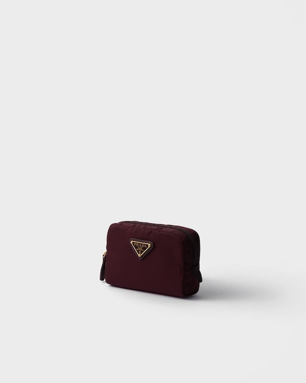 Micro Re-Nylon pouch - Burgundy Micro Re-Nylon pouch - Burgundy