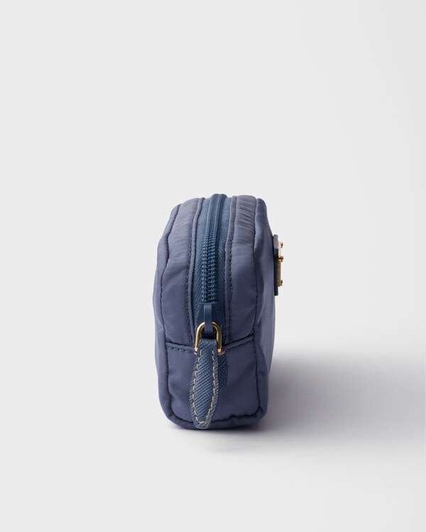 Micro Re-Nylon pouch - Aviation Blue Micro Re-Nylon pouch - Aviation Blue