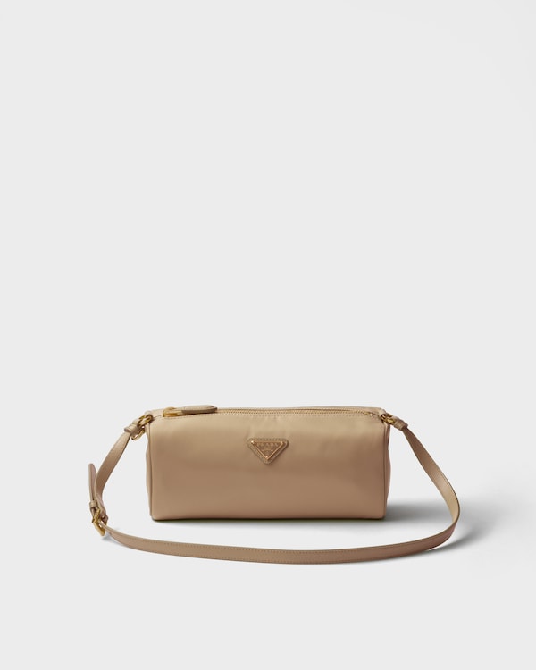 Re-Nylon pouch - Camel Brown Re-Nylon pouch - Camel Brown