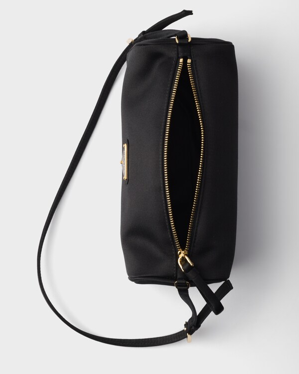 Satin mini-bag - Black Satin mini-bag - Black
