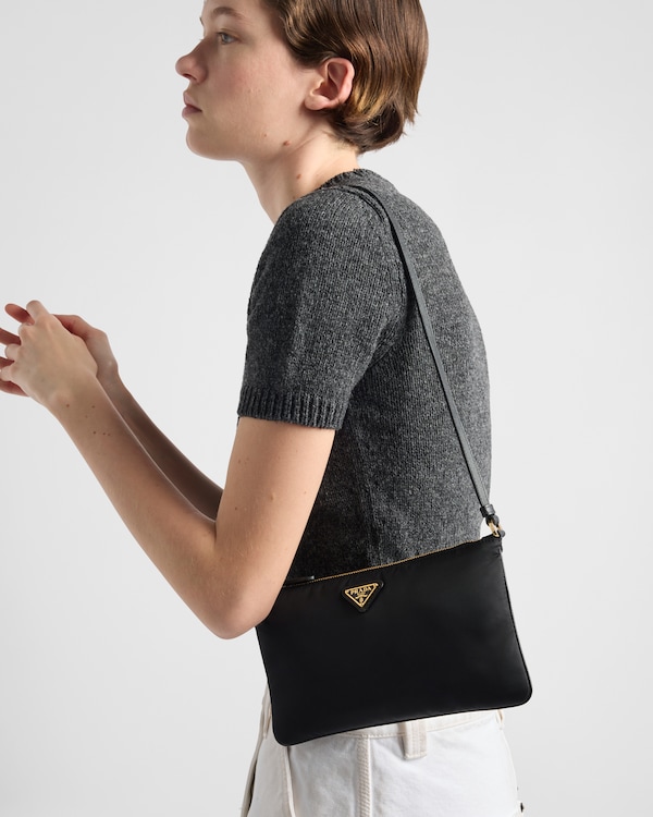 Re-Nylon pouch - Black Re-Nylon pouch - Black