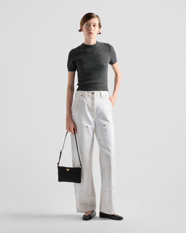 Re-Nylon pouch - Black Re-Nylon pouch - Black