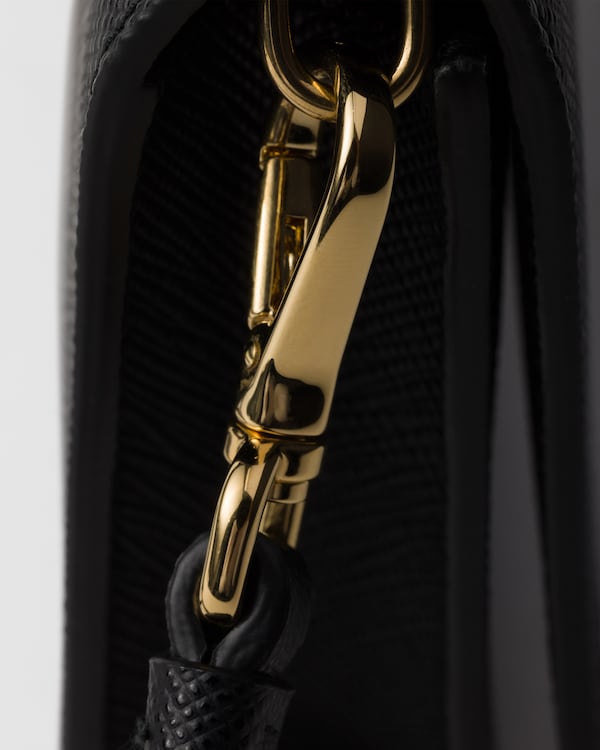 Saffiano leather mini-bag - Black Saffiano leather mini-bag - Black