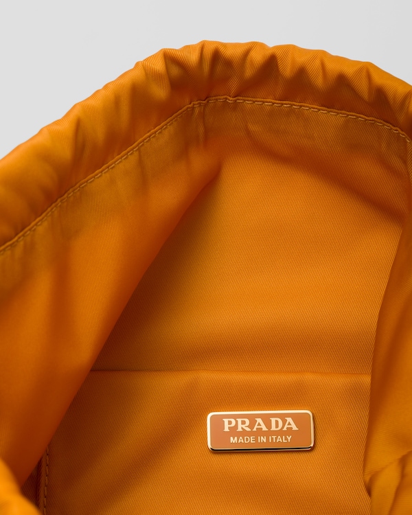 Prada Wish Re-Nylon pouch - Amber Prada Wish Re-Nylon pouch - Amber