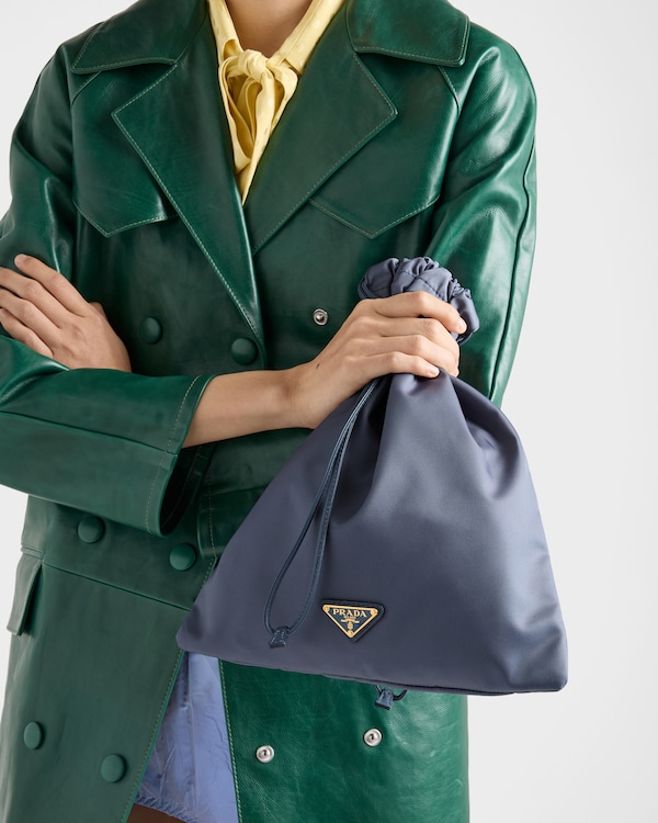 Prada Wish再生尼龙小袋 - 航天蓝 Prada Wish再生尼龙小袋 - 航天蓝