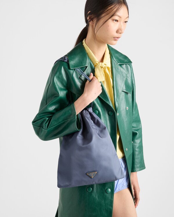 Prada Wish再生尼龙小袋 - 航天蓝 Prada Wish再生尼龙小袋 - 航天蓝