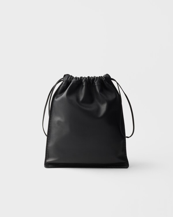 Prada Wish nappa leather pouch - Black Prada Wish nappa leather pouch - Black