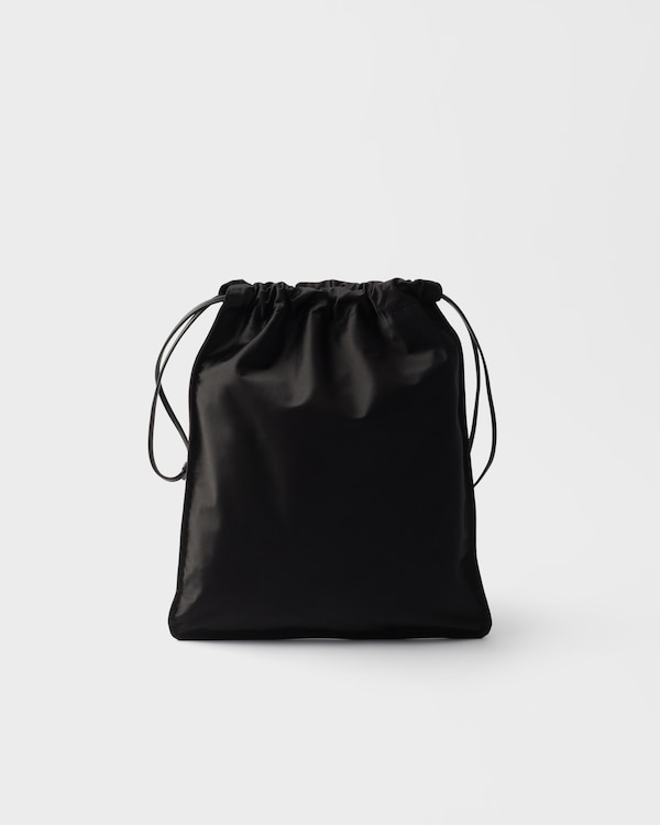 Prada Wish silk duchesse pouch - Black Prada Wish silk duchesse pouch - Black