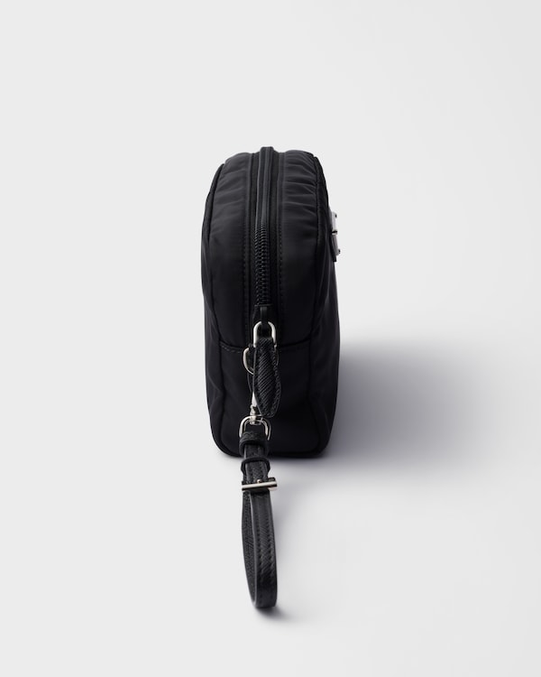 Small Re-Nylon pouch - Black Small Re-Nylon pouch - Black