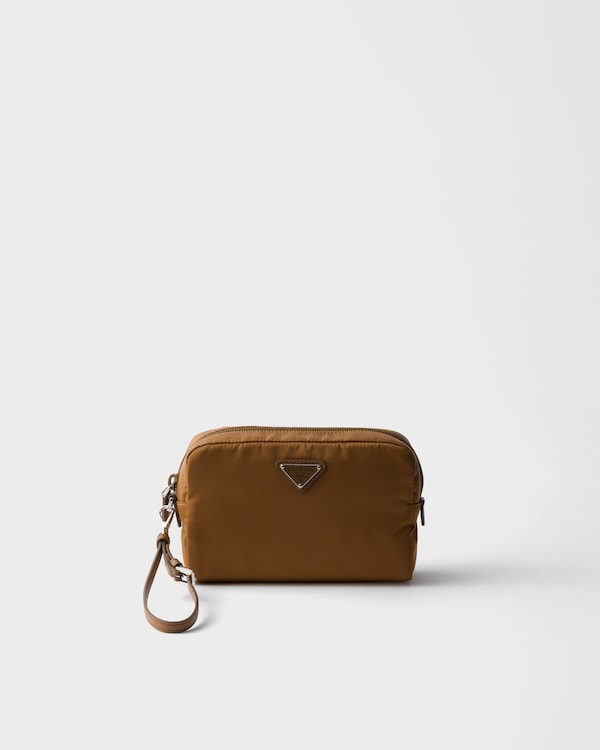 Small Re-Nylon pouch - Brandy Small Re-Nylon pouch - Brandy