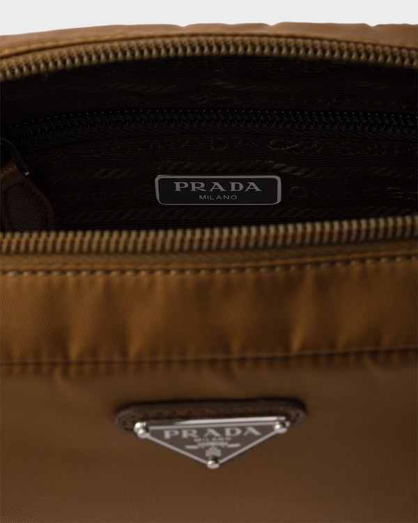 Small Re-Nylon pouch - Brandy Small Re-Nylon pouch - Brandy