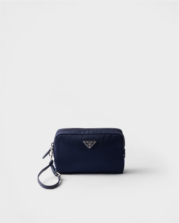 Small Re-Nylon pouch - Baltic Blue Small Re-Nylon pouch - Baltic Blue