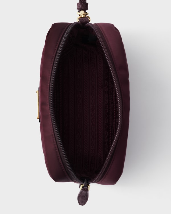 Small Re-Nylon pouch - Burgundy Small Re-Nylon pouch - Burgundy