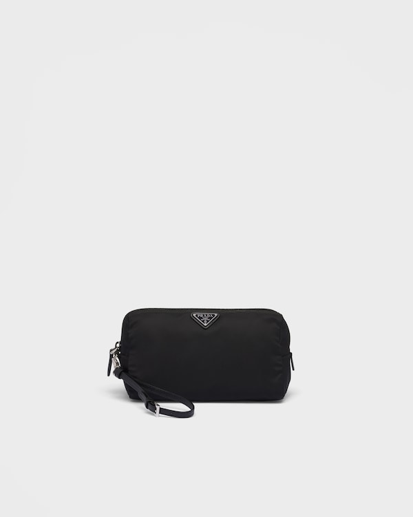 Medium Re-Nylon pouch - Black Medium Re-Nylon pouch - Black