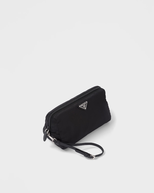 Medium Re-Nylon pouch - Black Medium Re-Nylon pouch - Black