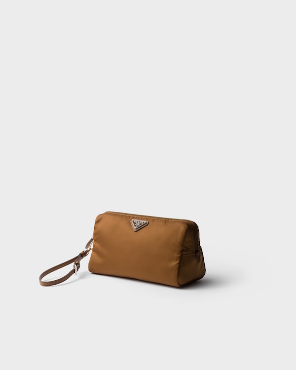 Medium Re-Nylon pouch - Brandy Medium Re-Nylon pouch - Brandy