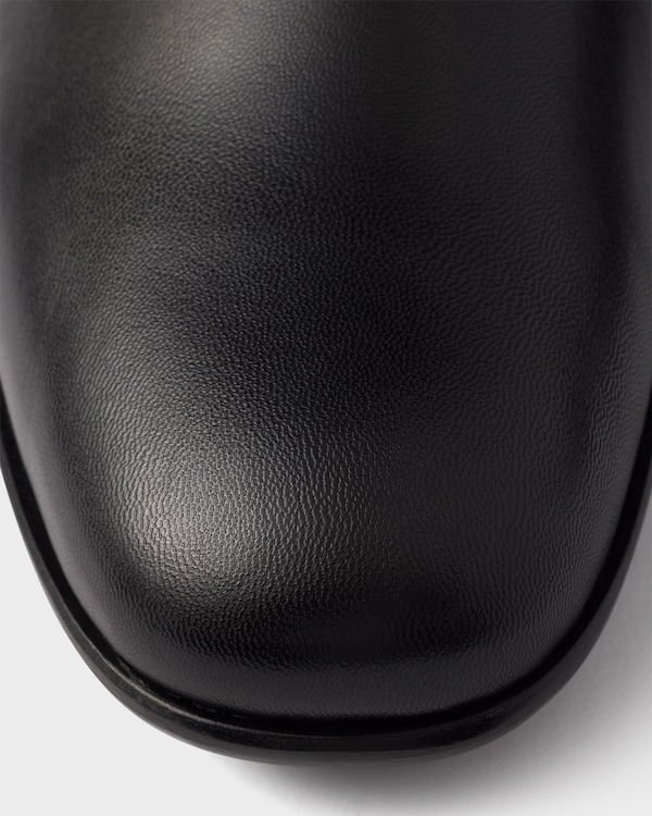 Leather booties - Black Leather booties - Black
